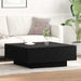 Kaffebord Svart Eik 80 x 80 x 31 cm