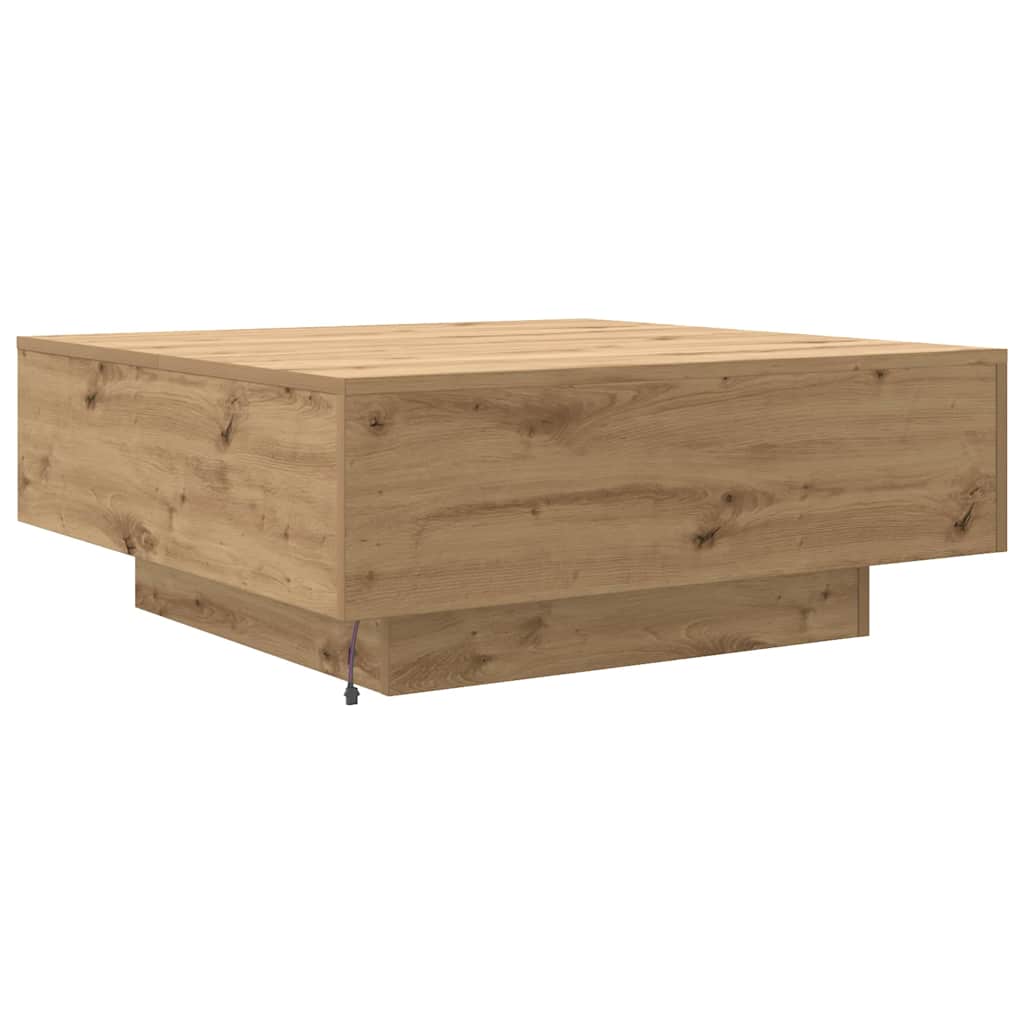 Artisan eik 80 x 80 x 31 cm Konstruert tre