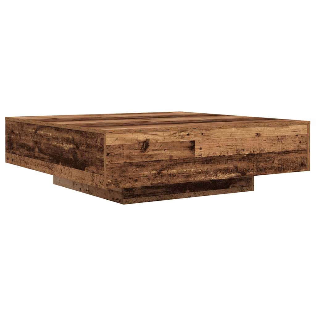 Kaffebord Gammelt tre 100 x 100 x 31 cm Konstruert tre