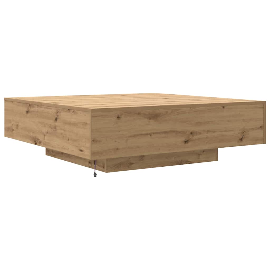 Kaffebord Artisan Eik 100 x 100 x 31 cm Konstruert tre