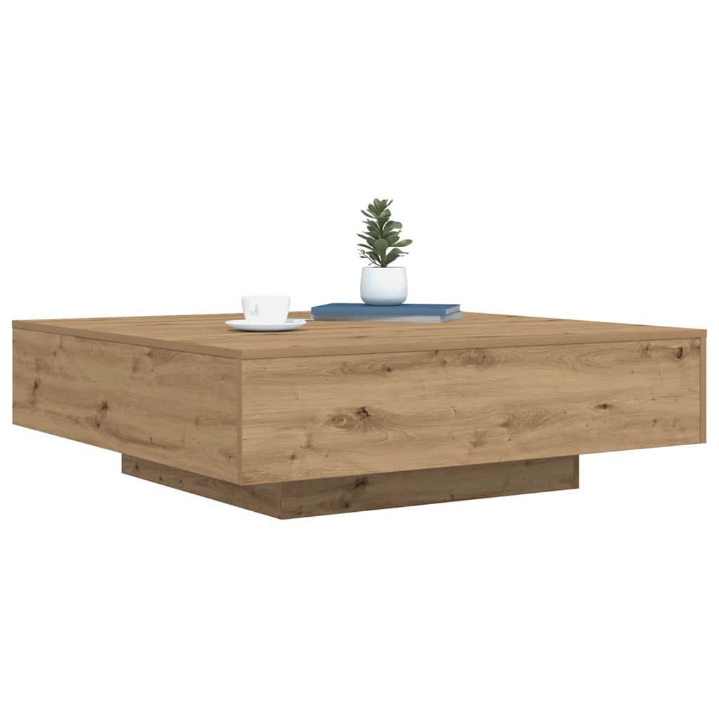 Kaffebord Artisan Eik 100 x 100 x 31 cm Konstruert tre