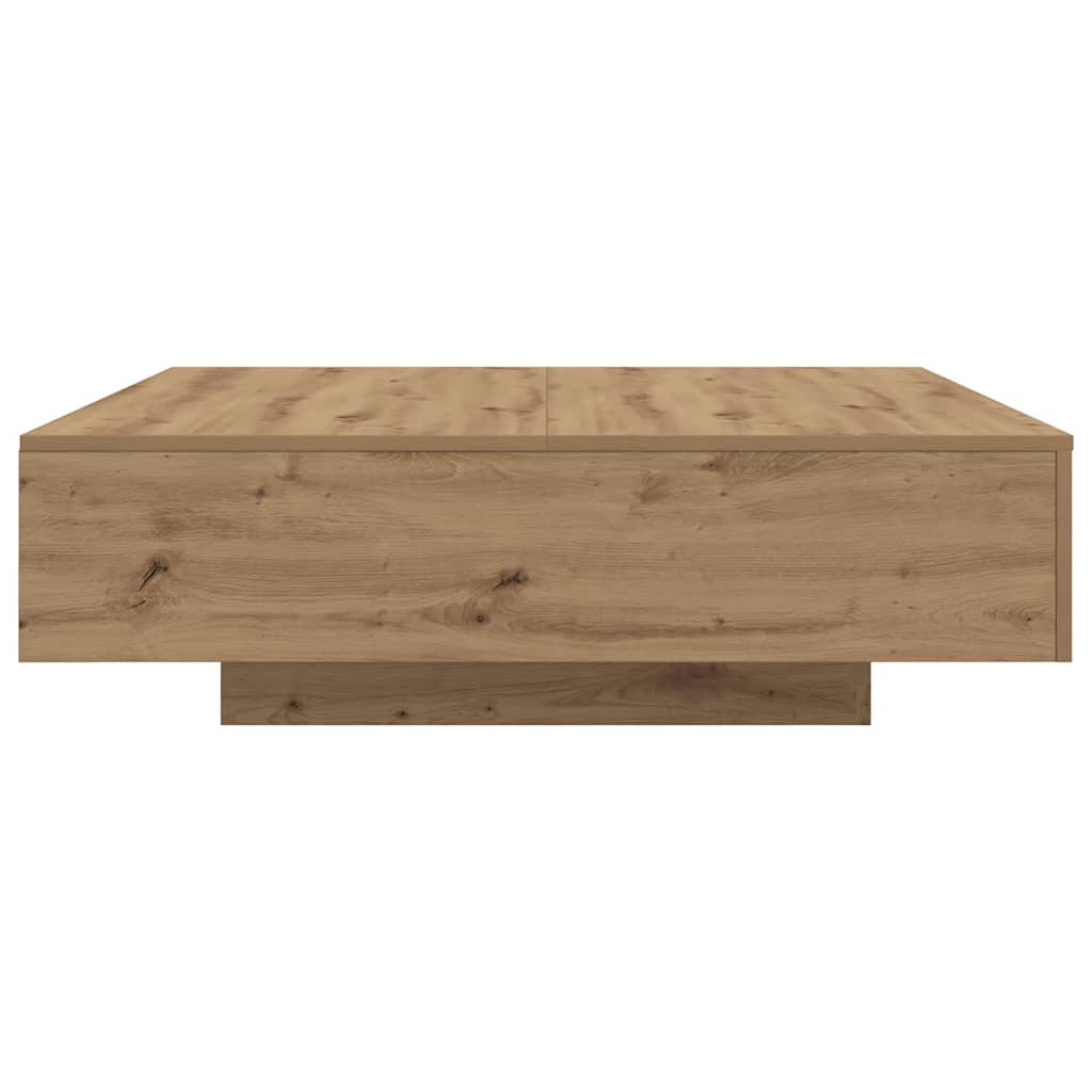 Kaffebord Artisan Eik 100 x 100 x 31 cm Konstruert tre
