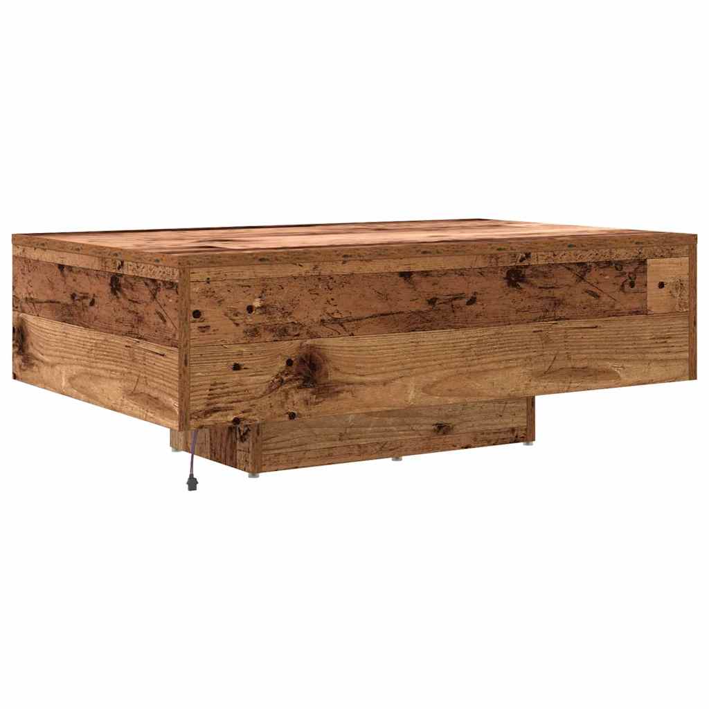 Kaffebord Gammelt tre 85 x 55 x 31 cm Konstruert tre