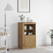 LED sideboard Artisan Eik 60,5 x 37 x 100 cm Konstruert tre