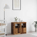 LED sideboard 2 pcs Gammelt tre 41 x 37 x 67 cm Konstruert tre