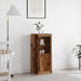 LED sideboard Brun 41 x 37 x 100 cm Konstruert tre