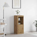 LED sideboard Brun 41 x 37 x 100 cm Konstruert tre