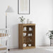 LED sideboard Artisan Eik 60,5 x 37 x 100 cm Konstruert tre