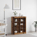 LED sideboard Gammelt tre 81 x 37 x 100 cm Konstruert tre