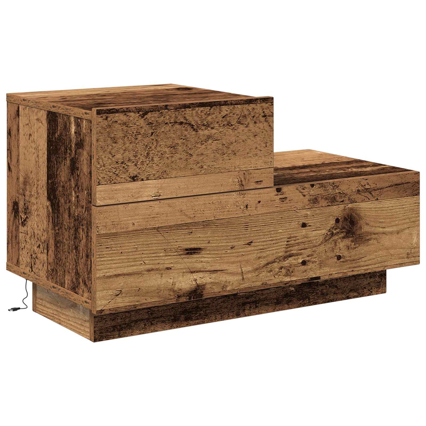 Nattbordskap Gammelt tre 70 x 36 x 40,5 cm Konstruert tre