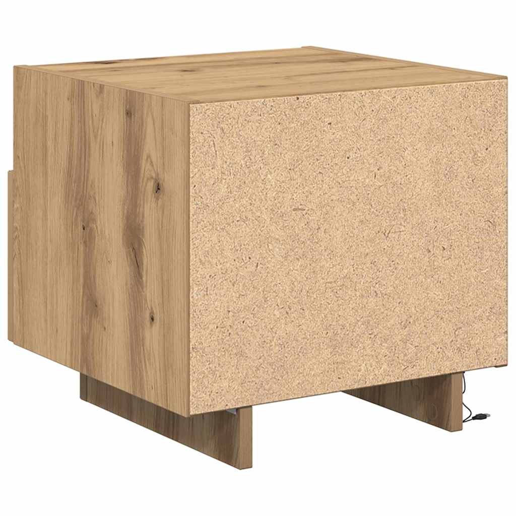 Nattbordskap Artisan Eik 40 x 39 x 37 cm Konstruert tre