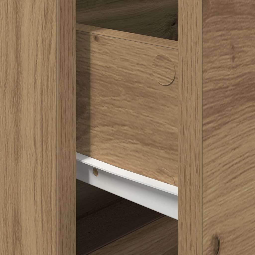 Nattbordskap Artisan Eik 50 x 39 x 41 cm Konstruert tre