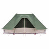 Familie Tipi Telt Folding med tak grønn 680 x 430 x 270 cm