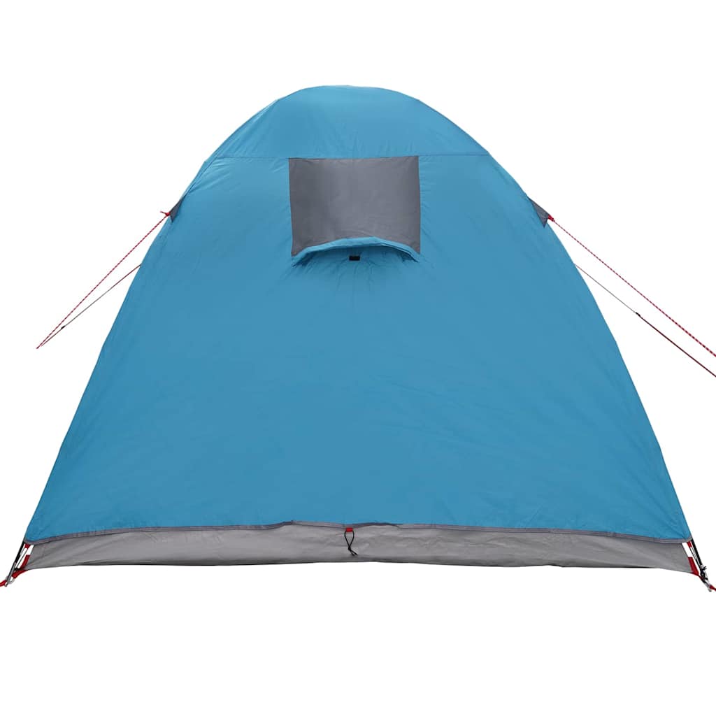 Dometelt Kuppel med tak med lagring Blå 384 x 254 x 170 cm