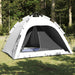 Innertelt med tak med lagring Svart 240 x 160 x 133 cm Med nett