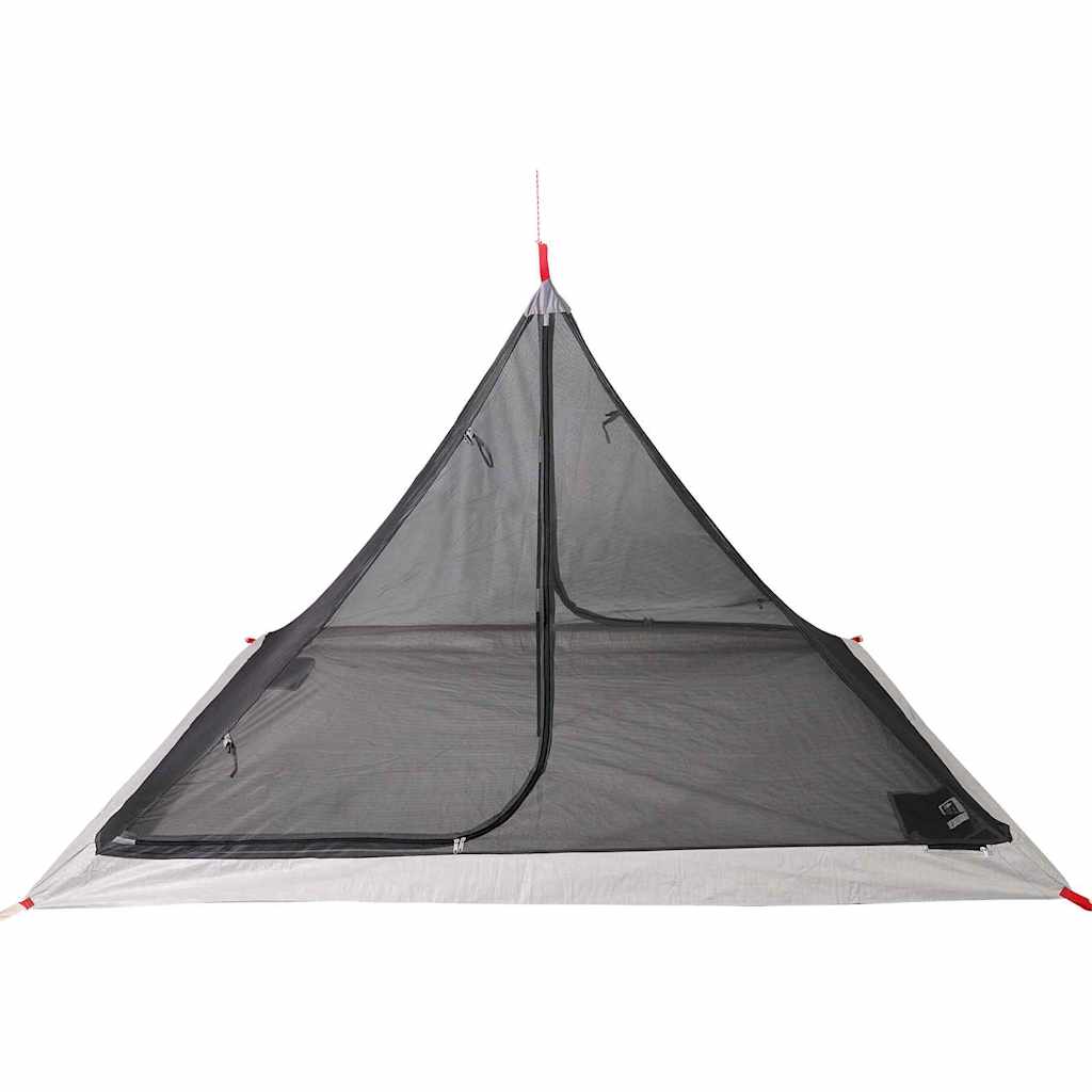 Innertelt med tak med lagring Svart 240 x 160 x 133 cm Med nett