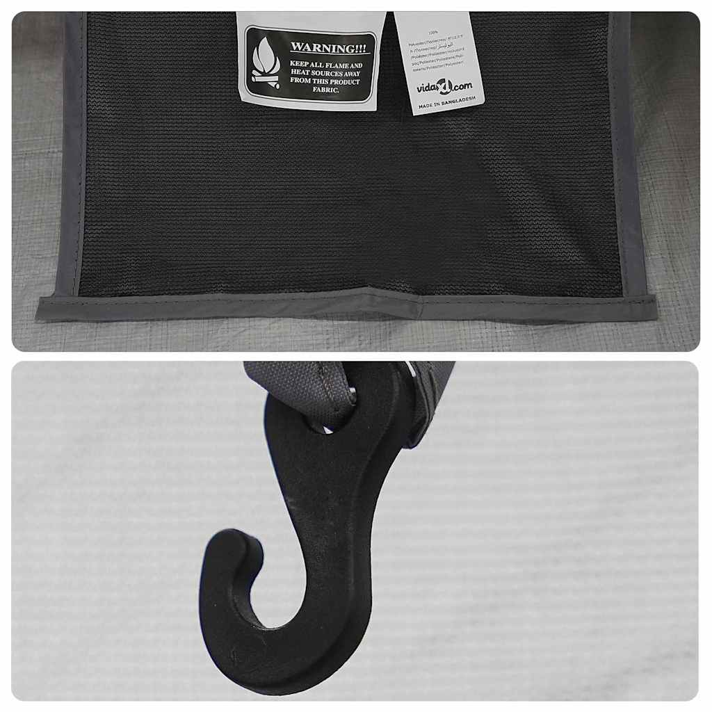 Innertelt Svart 208 x 140 x 175 cm Netting