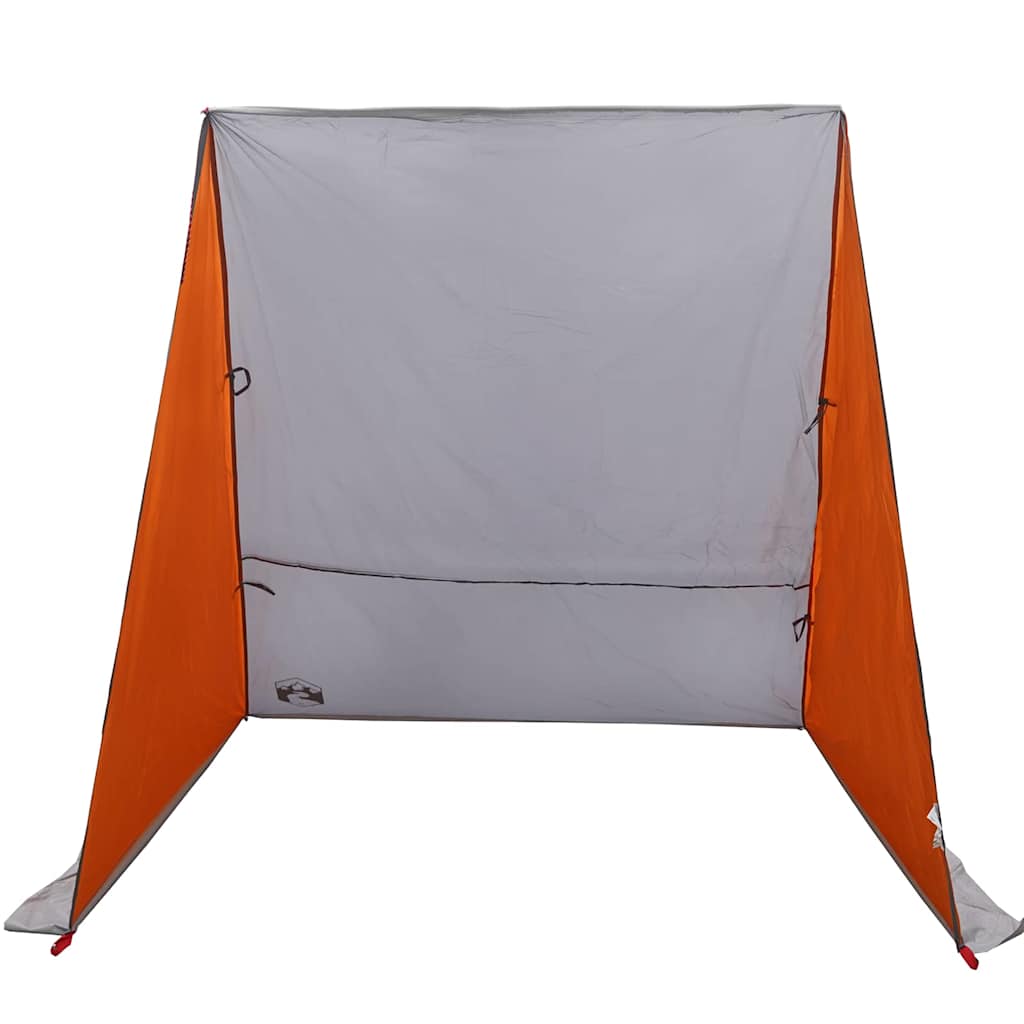 Bakluketelt med tak Grå og Oransje 190 x 150 x 185 cm taft