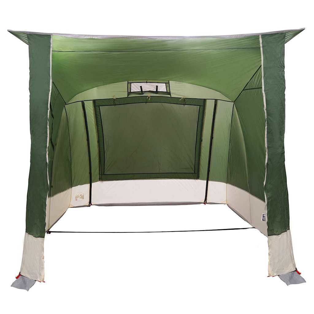 Telt med tak Annet Grønn og svart 285 x 255 x 245 cm Polyester