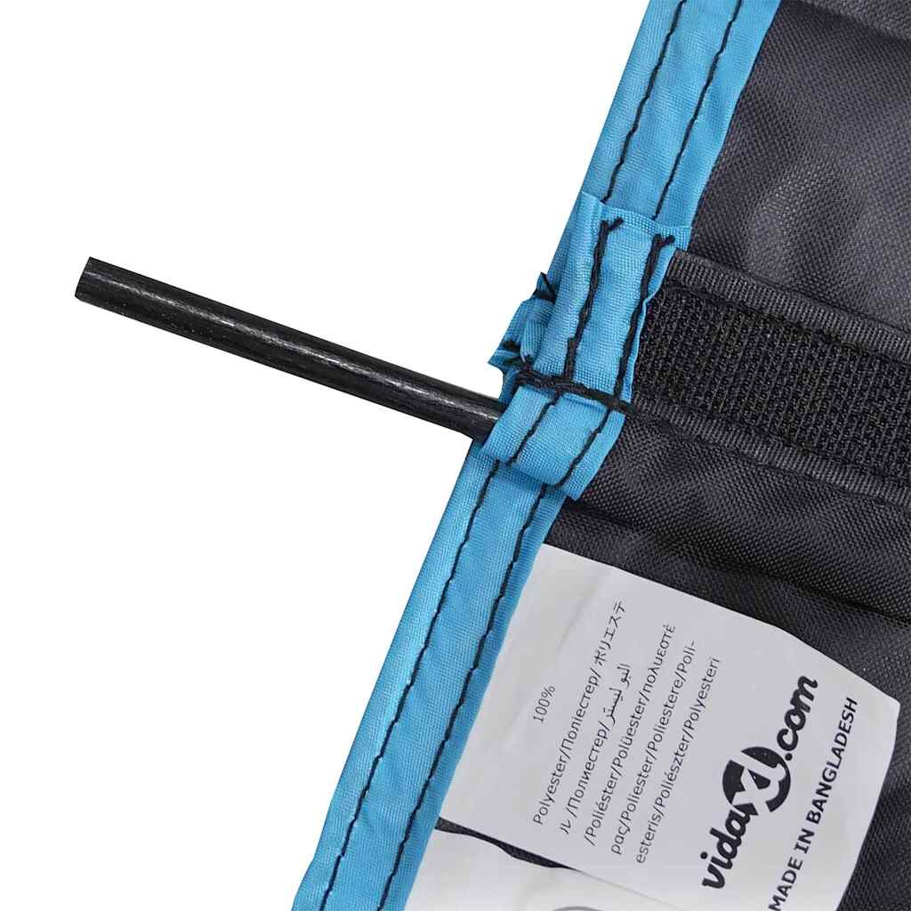 Oppbevaringspose med lagring Svart 66 x 40 cm oxford