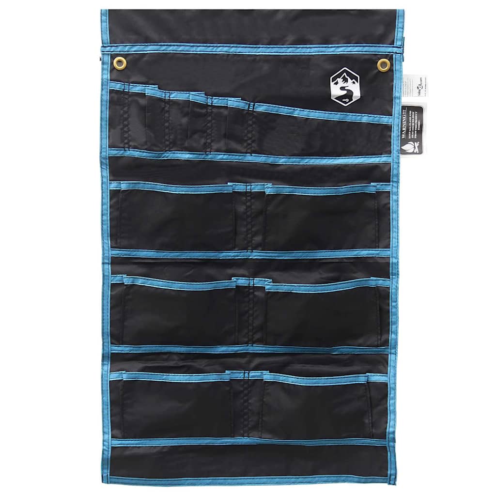 Oppbevaringspose med lagring Svart og Blå 63,5 x 40 cm oxford