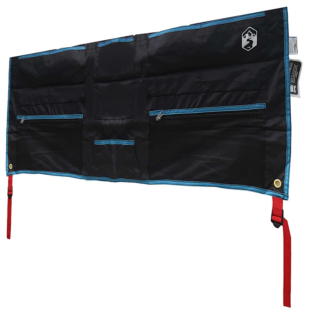 Oppbevaringspose med lagring Svart og Blå 98 x 47 cm oxford