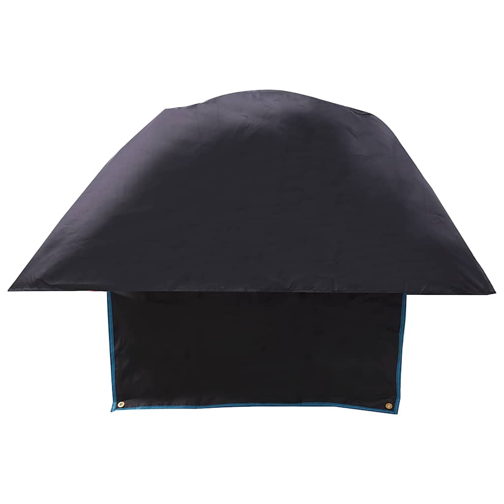 Hjulkapsel Svart og Blå 108 x 76 cm oxford