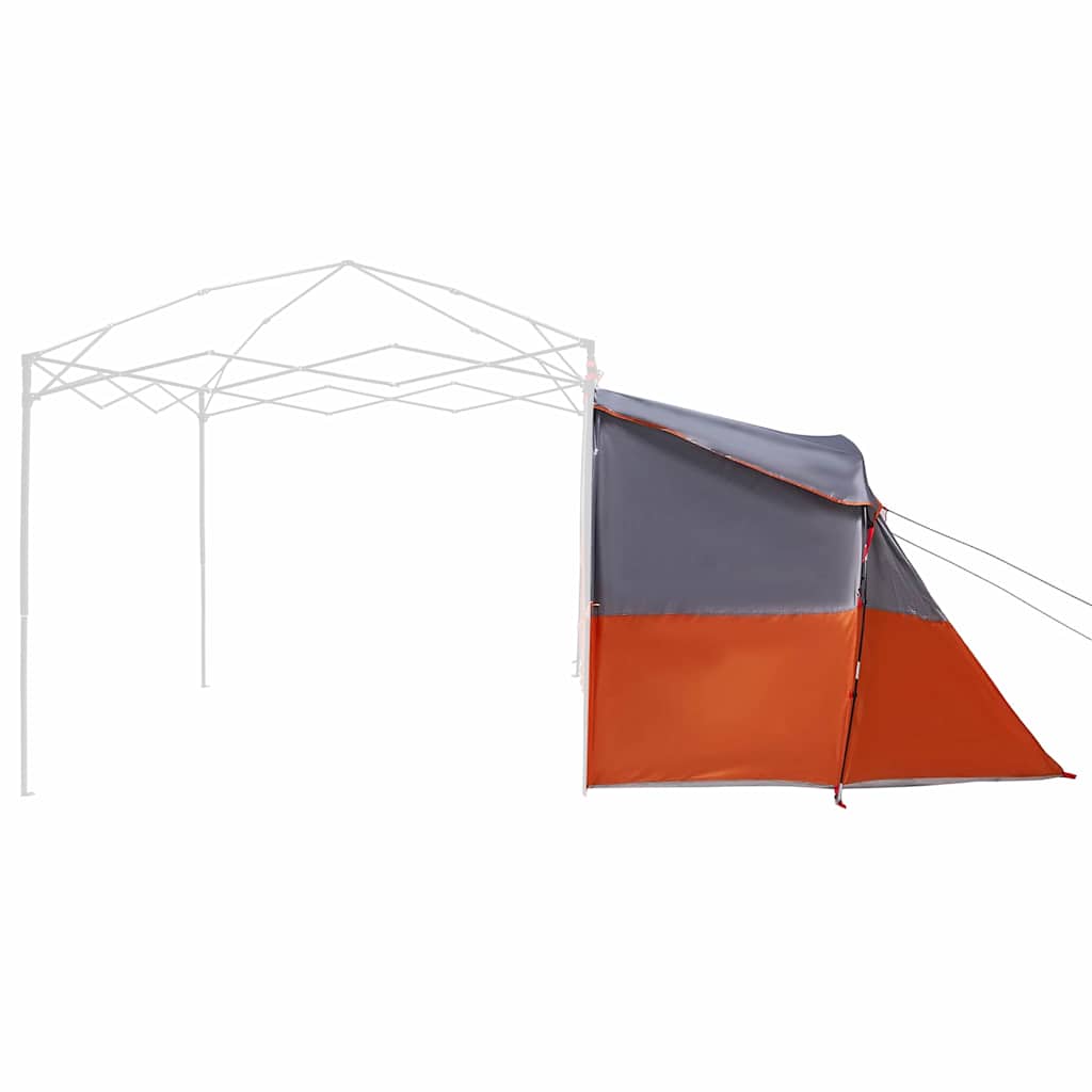 Innertelt med tak Grå og Oransje 280 x 220 x 176 cm taft