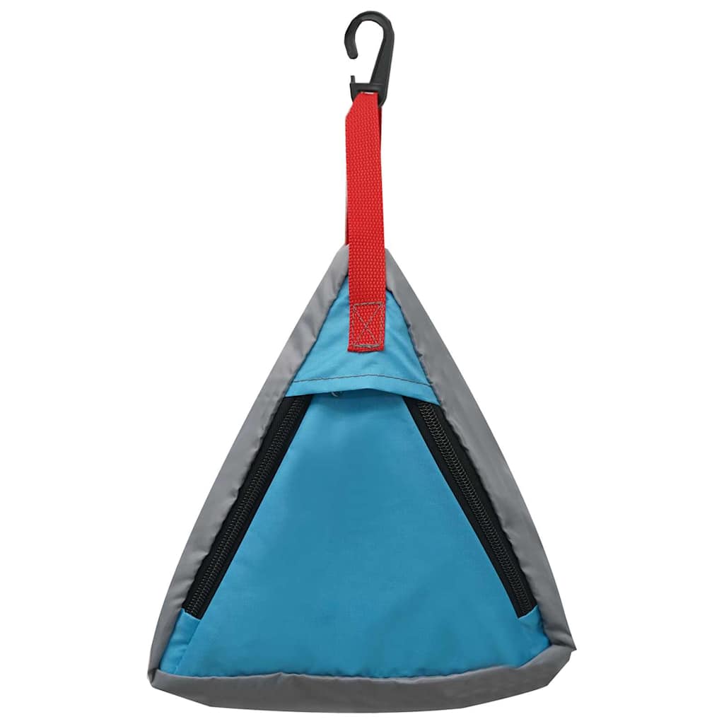 Oppbevaringspose 4 pcs Grå og Blå 24 x 16 x 24 cm oxford