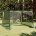 Innertelt med tak med lagring grønn 303 x 303 x 196 cm taft