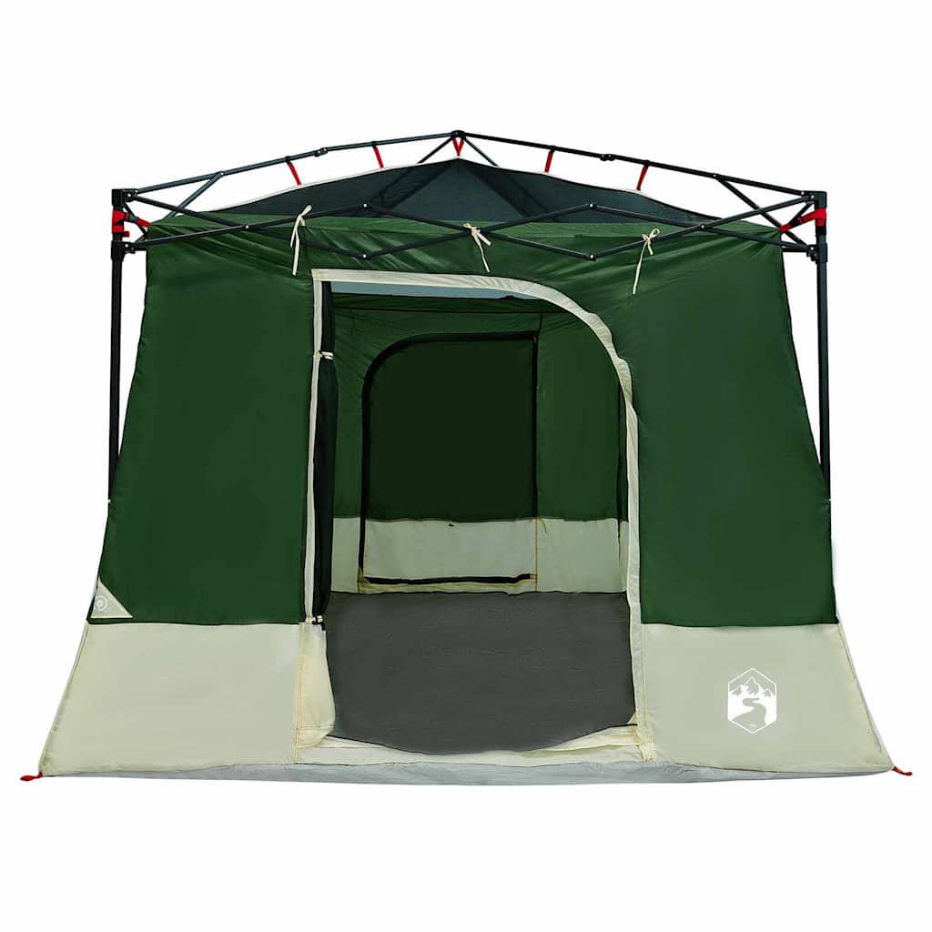 Innertelt med tak med lagring grønn 290 x 288 x 234 cm taft