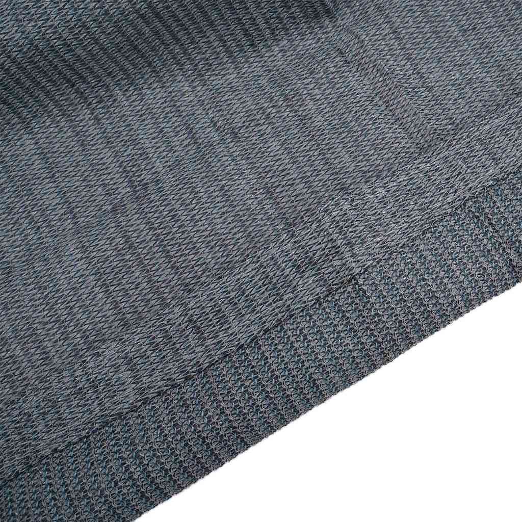 Teppe til telt Blå og grå 700 x 400 cm Polyethylen