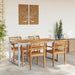 Hagebord Grå 160 x 80 x 75 cm Solid akasietre