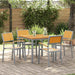 Stablestol 4 pcs Brun 56 x 57 x 87 cm Solid akasietre