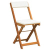 Hage Bistro Sett med pute 3 pcs Brun heltre akasie