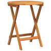 Hage Bistro Sett med pute 3 pcs Brun heltre akasie