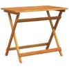 Bistrosett 5 pcs Brun heltre akasie