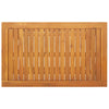Bistrosett 5 pcs Brun heltre akasie