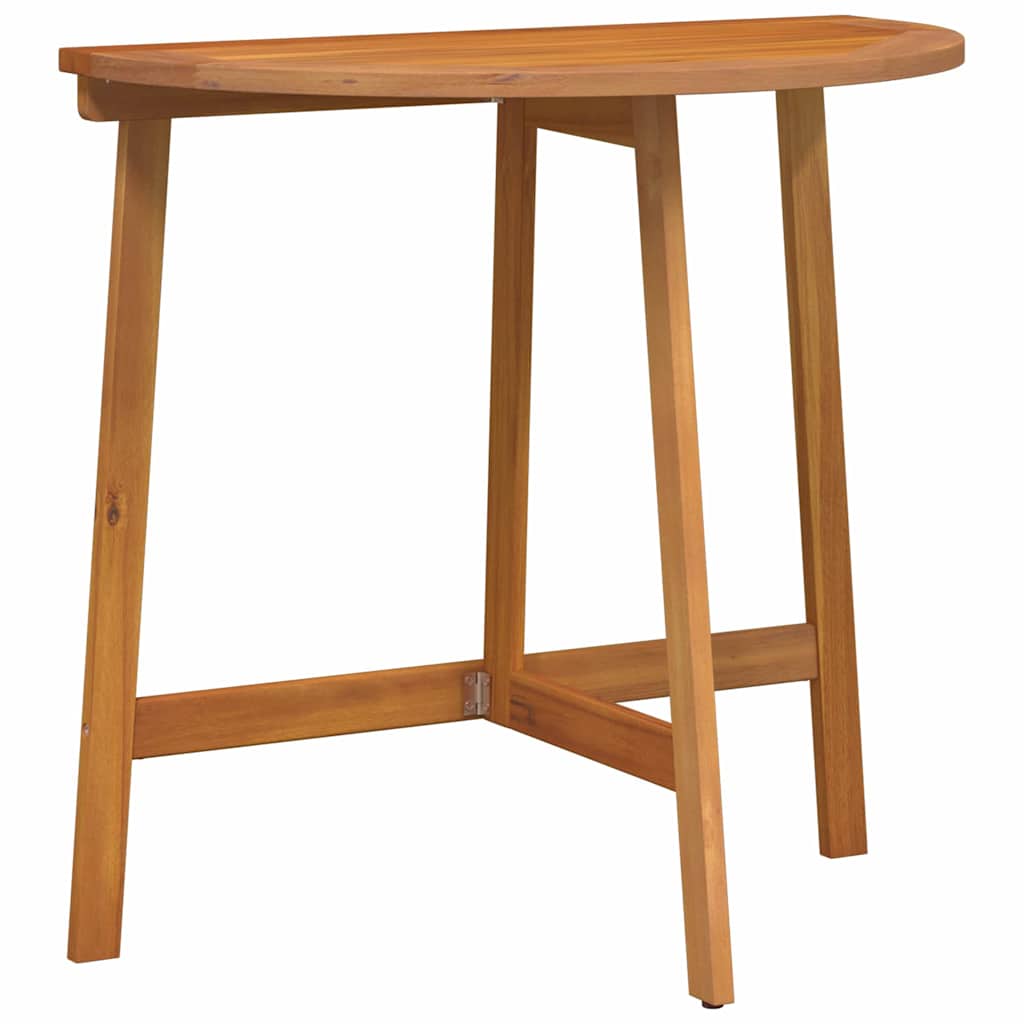 Bistrosett 3 pcs Brun heltre akasie
