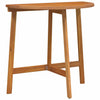 Bistrosett 3 pcs Brun heltre akasie
