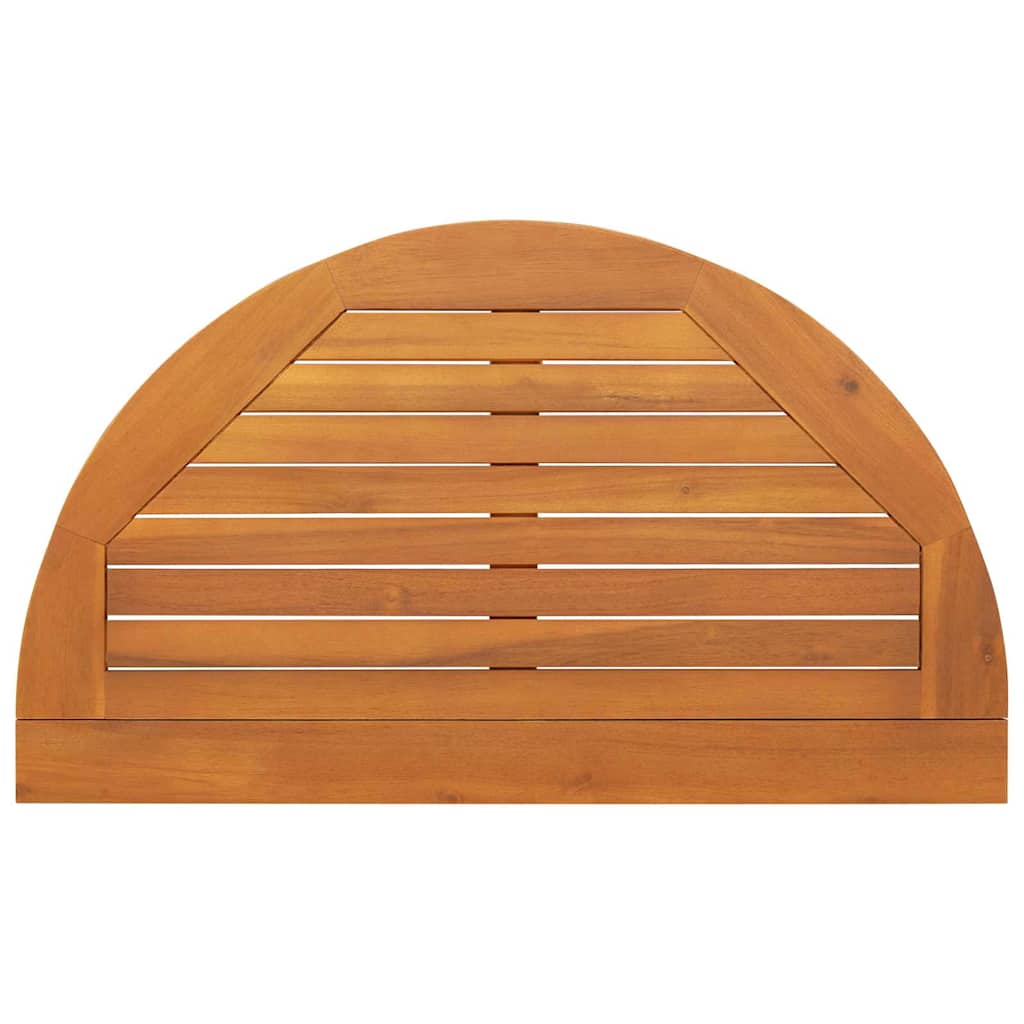 Bistrosett 3 pcs Brun heltre akasie