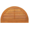 Bistrosett 3 pcs Brun heltre akasie