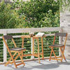 Bistrosett 3 pcs Brun heltre akasie