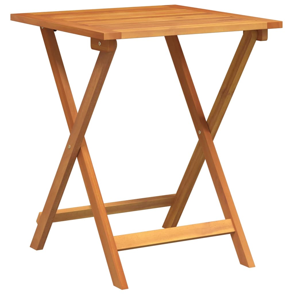 Bistrosett 3 pcs Brun heltre akasie