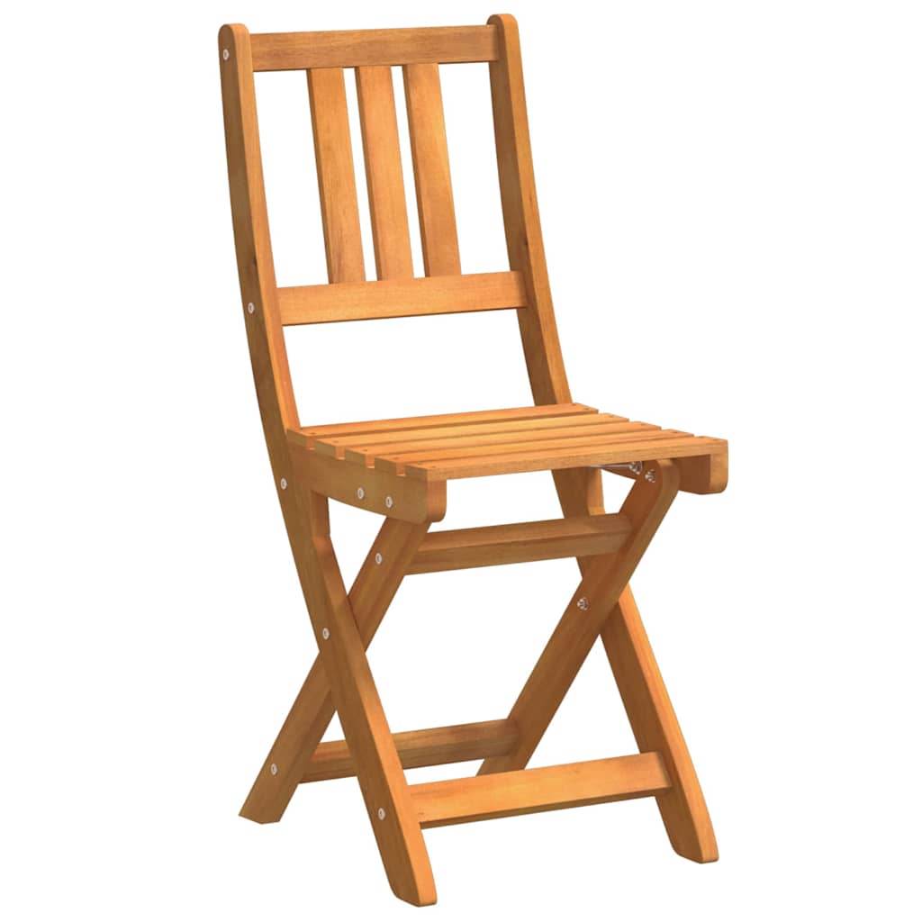 Bistrosett 3 pcs Brun heltre akasie