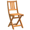 Bistrosett 3 pcs Brun heltre akasie