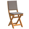 Bistrosett 3 pcs Brun heltre akasie