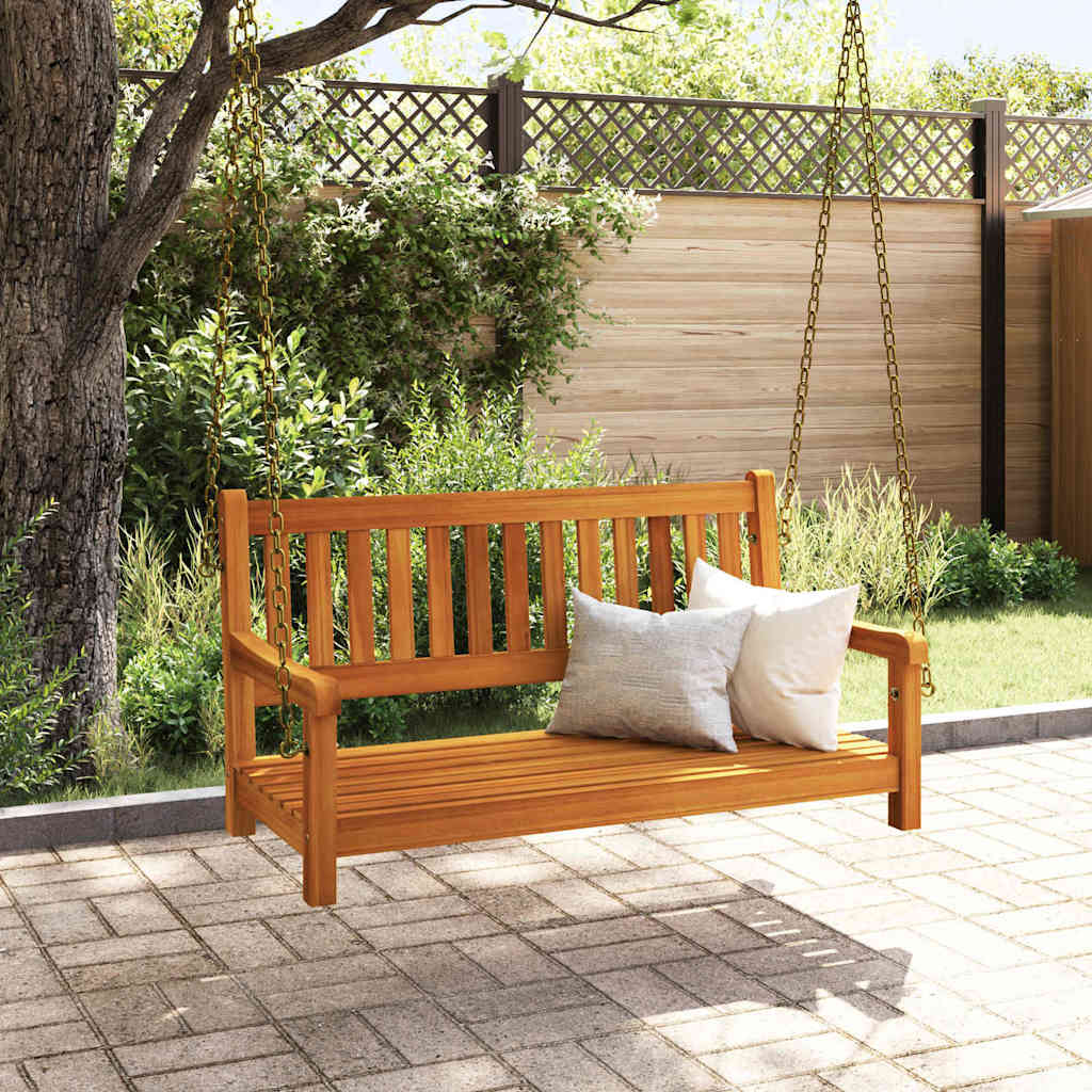 Hengekøye Benk Brun 119 x 35 x 47cm Massivt akasietre