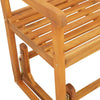 Hage Gleiter Benk Brun 110 x 59 x 97cm Massivt akasietre