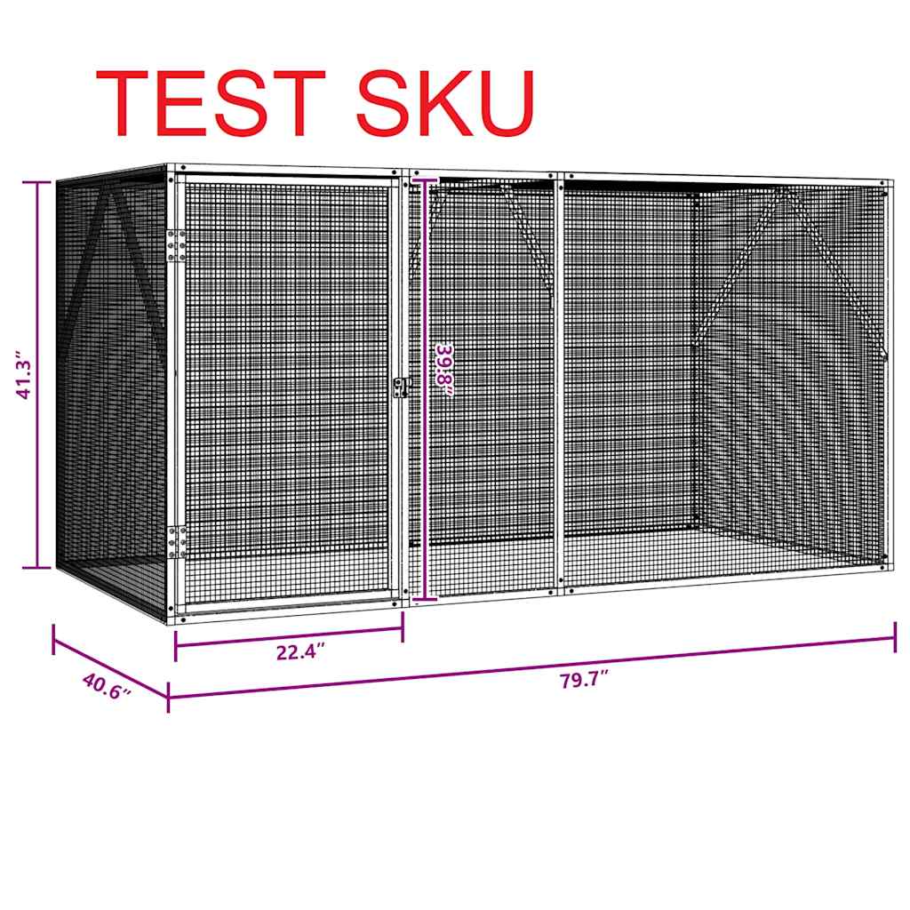 Hagebenk Brun 110 x 56 x 90cm Massivt akasietre